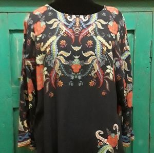 Beautiful NWT Women's s Desiqual Navy/Red Top, M